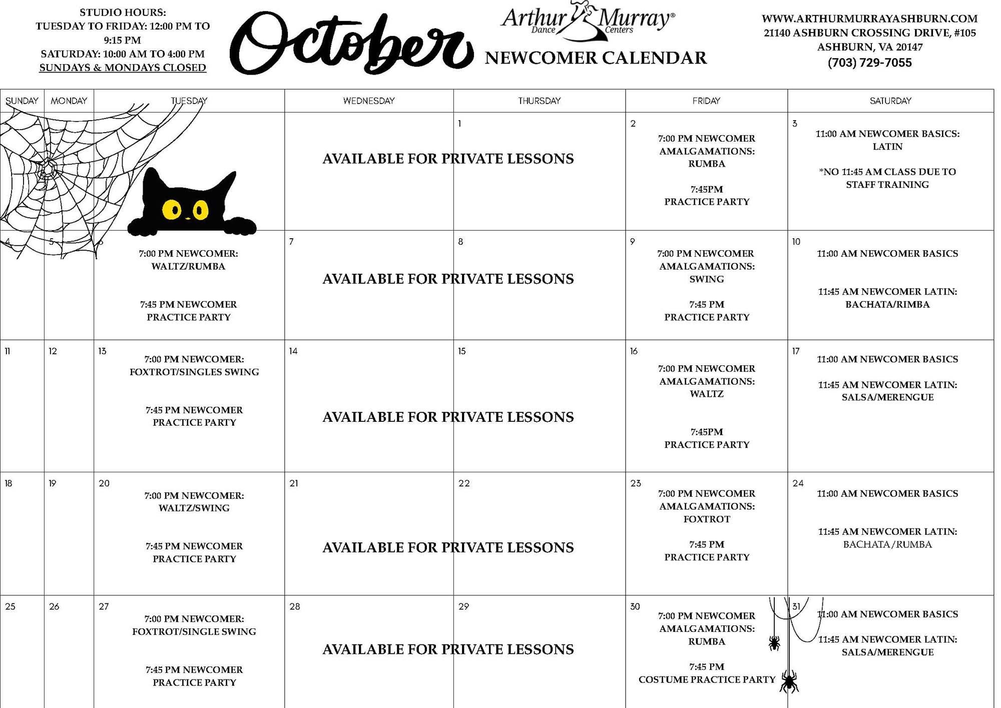 October 2026 - Ashburn - Newcomer
